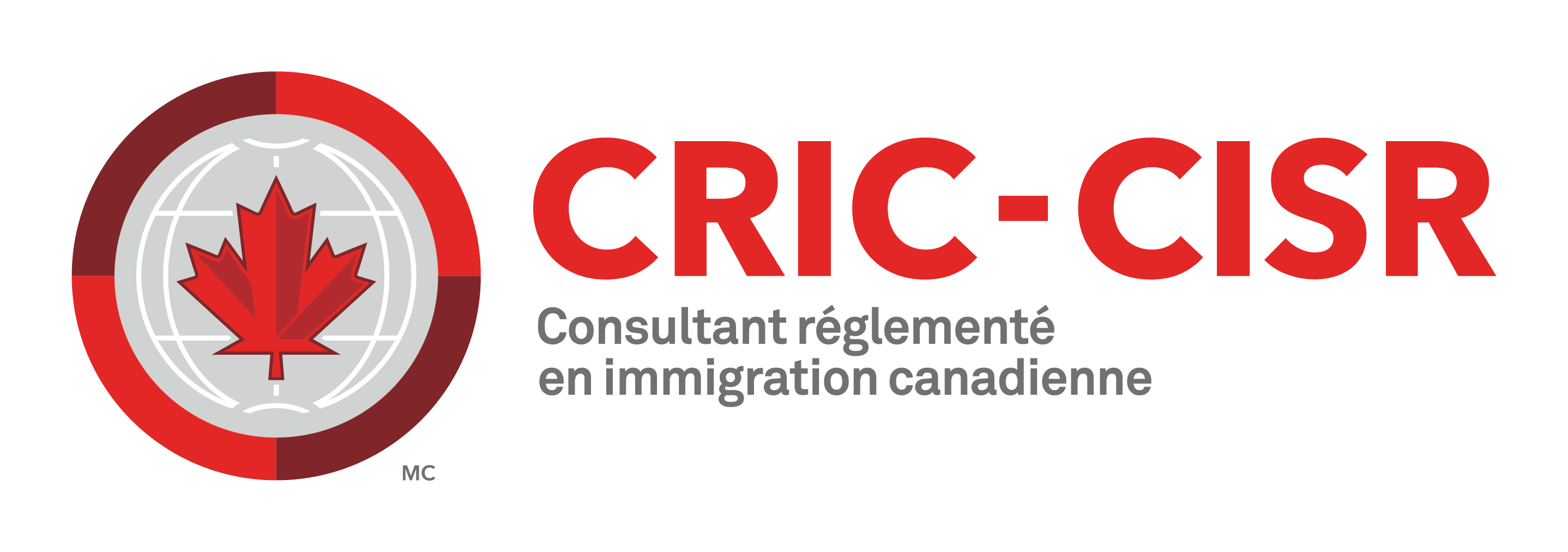 Insigne CRIC-CISR : Consultant Réglementé en Immigration Canadienne (RCIC-IRB)